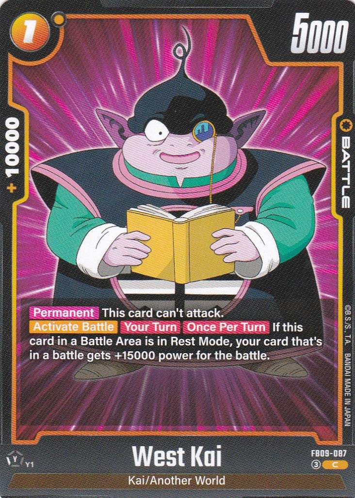 West Kai - 87 - Common - Englisch - Dual Evolution - Dragon Ball Fusion World