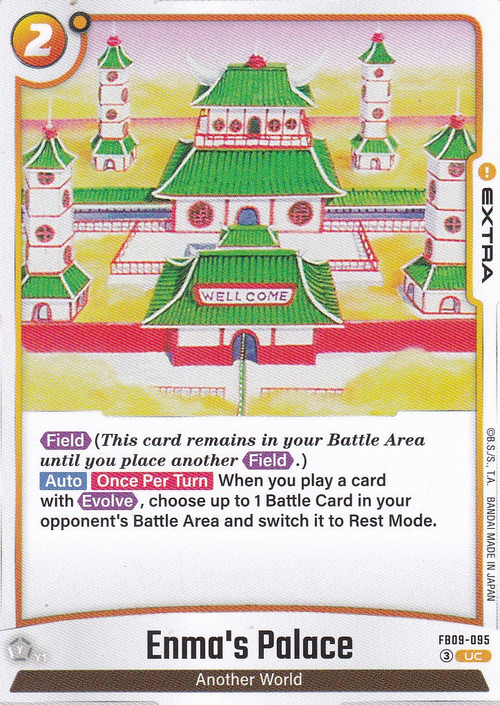 Enma's Palace - 95 - Uncommon - Englisch - Dual Evolution - Dragon Ball Fusion World