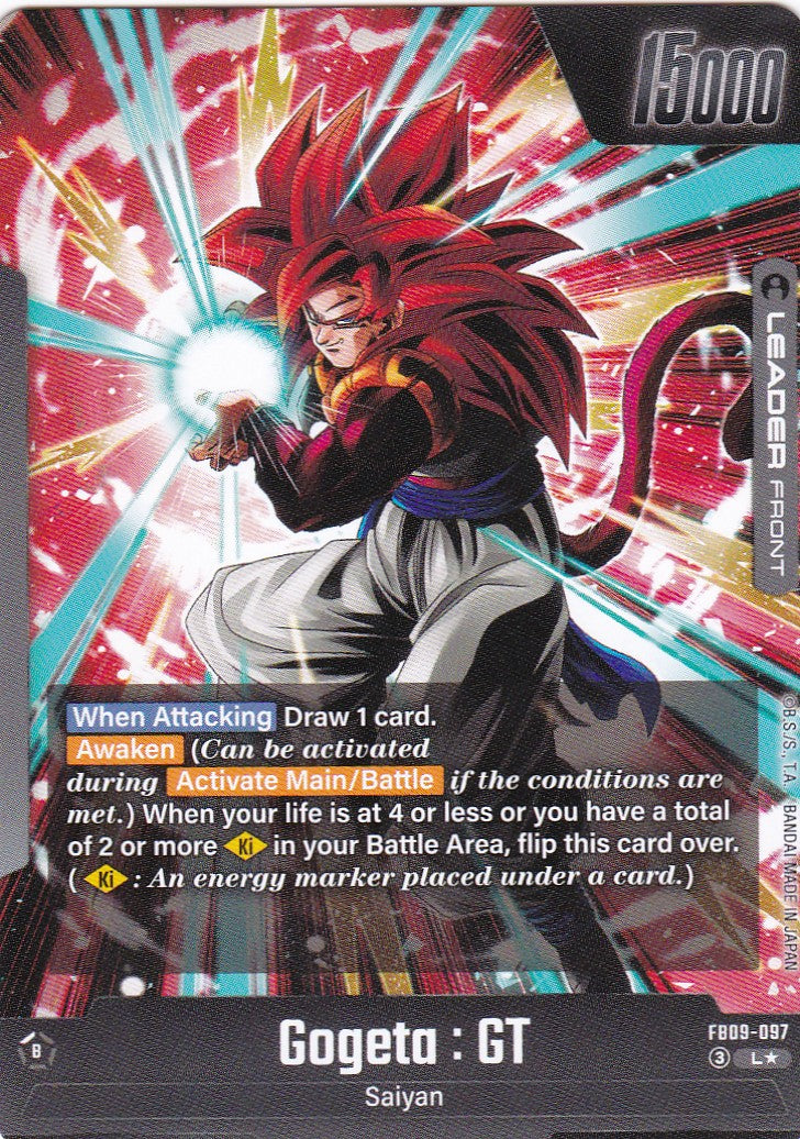 Gogeta : GT // Gogeta : GT - 97 - Alt Art - Englisch - Dual Evolution - Dragon Ball Fusion World