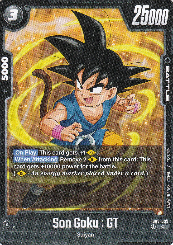 Son Goku : GT - 99 - Common - Englisch - Dual Evolution - Dragon Ball Fusion World
