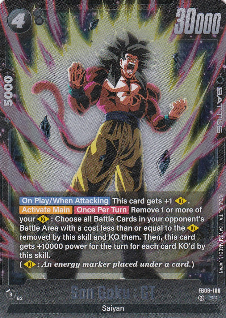 Son Goku : GT - 100 - Super Rare - Englisch - Dual Evolution - Dragon Ball Fusion World