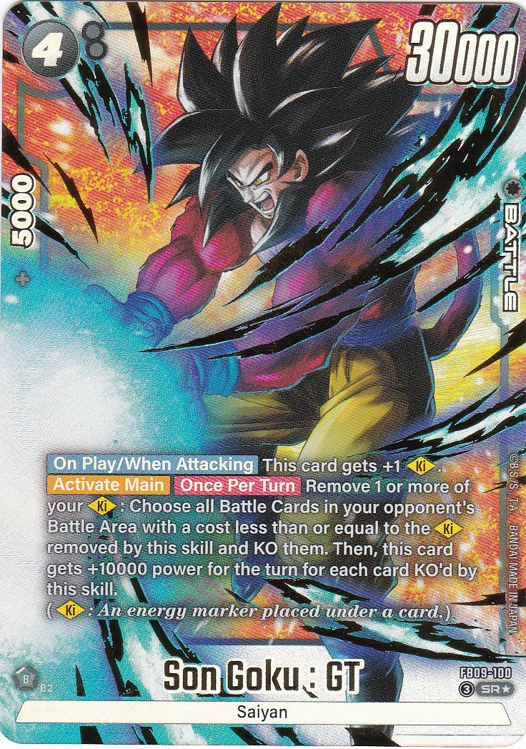 Son Goku : GT - 100 - Alt Art - Englisch - Dual Evolution - Dragon Ball Fusion World