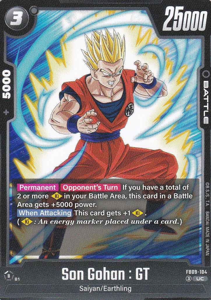 Son Gohan : GT - 104 - Uncommon - Englisch - Dual Evolution - Dragon Ball Fusion World