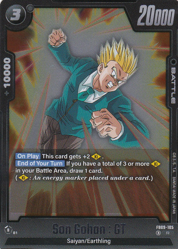 Son Gohan : GT - 105 - Rare - Englisch - Dual Evolution - Dragon Ball Fusion World