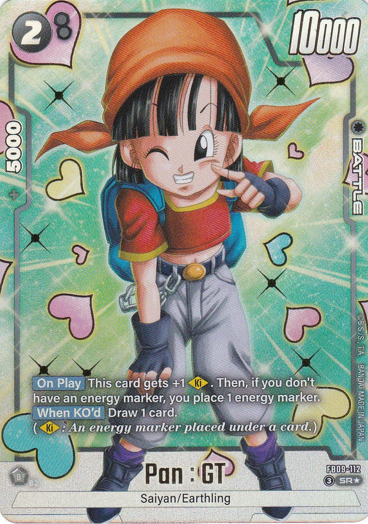 Pan : GT  - 112 - Alt Art - Englisch - Dual Evolution - Dragon Ball Fusion World