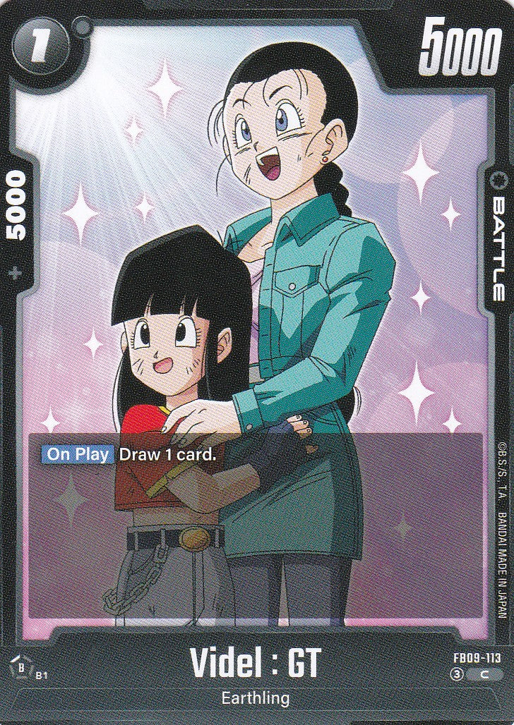 Videl : GT - 113 - Common - Englisch - Dual Evolution - Dragon Ball Fusion World