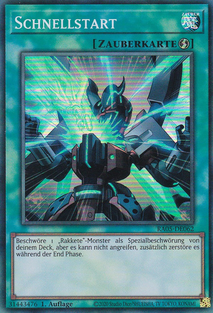 Schnellstart - RA05-DE062 - Super Rare - Deutsch - Rarity Collection 5 - Yugioh