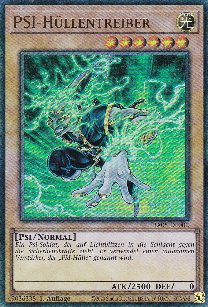PSI-Hüllentreiber - RA05-DE002 - Ultra Rare - Deutsch - Rarity Collection 5 - Yugioh