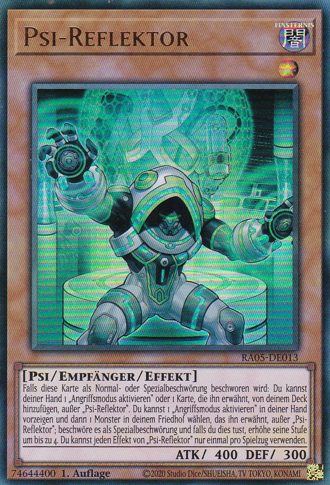 Psi-Reflektor - RA05-DE013 - Ultra Rare - Deutsch - Rarity Collection 5 - Yugioh