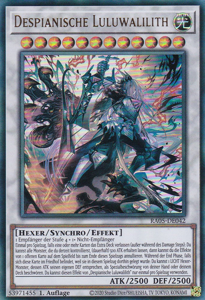 Despianische Luluwalilith - RA05-DE042 - Ultra Rare - Deutsch - Rarity Collection 5 - Yugioh