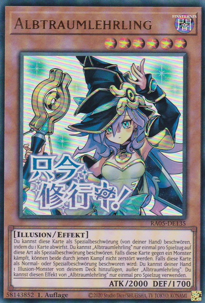 Albtraumlehrling - RA05-DE135 - Ultra Rare - Deutsch - Rarity Collection 5 - Yugioh