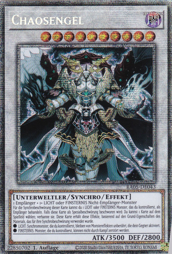Chaosengel - RA05-DE043 - Starlight Rare - Deutsch - Rarity Collection 5 - Yugioh