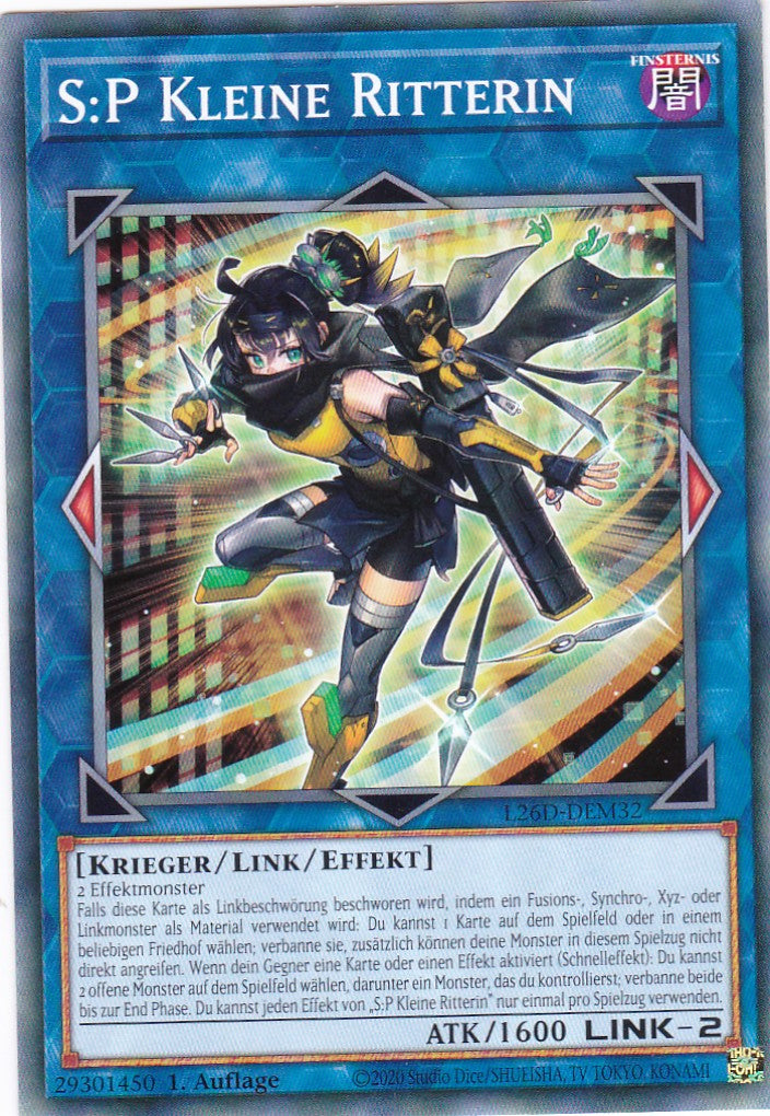 L26D-DEM32 - S:P Kleine Ritterin - Common - Deutsch - Legendary Modern Decks 2026 - Yu-Gi-Oh! - mit LMS Trading Fieldcenter Karte