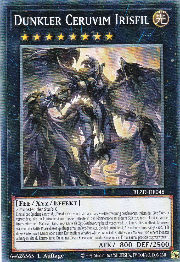 Dunkler Ceruvim Irisfil  - Common - Deutsch - BLZD-DE048 - 1. Auflage - Blazing Dominion - Yu-Gi-Oh!