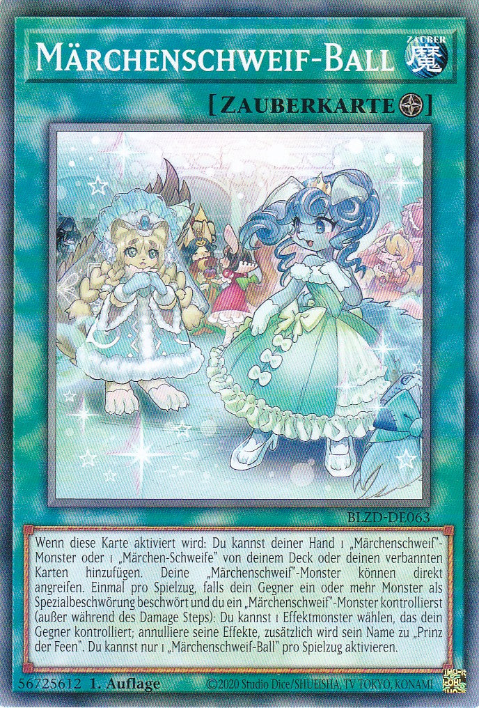 Märchenschweif-Ball  - Common - Deutsch - BLZD-DE063 - 1. Auflage - Blazing Dominion - Yu-Gi-Oh!