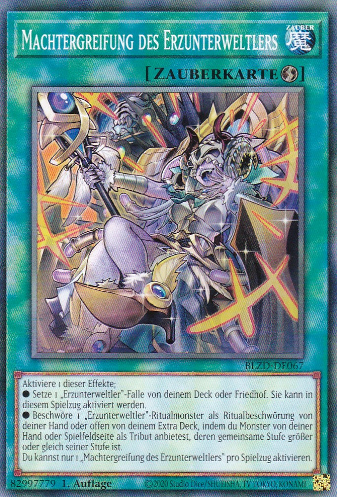 Machtergreifung des Erzunterweltlers  - Common - Deutsch - BLZD-DE067 - 1. Auflage - Blazing Dominion - Yu-Gi-Oh!