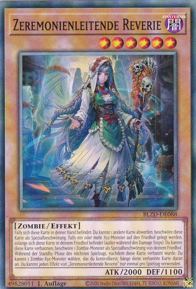 Zeremonienleitende Reverie  - Common - Deutsch - BLZD-DE088 - 1. Auflage - Blazing Dominion - Yu-Gi-Oh!