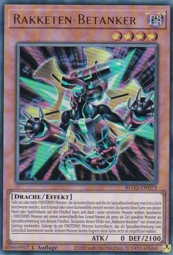 Rakketen-Betanker - BLGG-DE073 - Ultra Rare - Deutsch - 1. Auflage - Battles of Legend: Glorious Gallery - Yu-Gi-Oh!