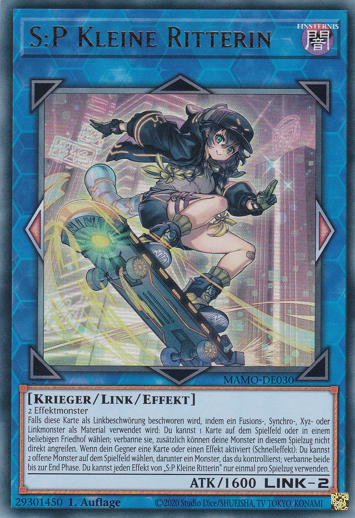 MAMO-DE030 - S:P Kleine Ritterin - Ultra Rare - Deutsch - 1. Auflage - Magnificent Monsters - Yu-Gi-Oh!