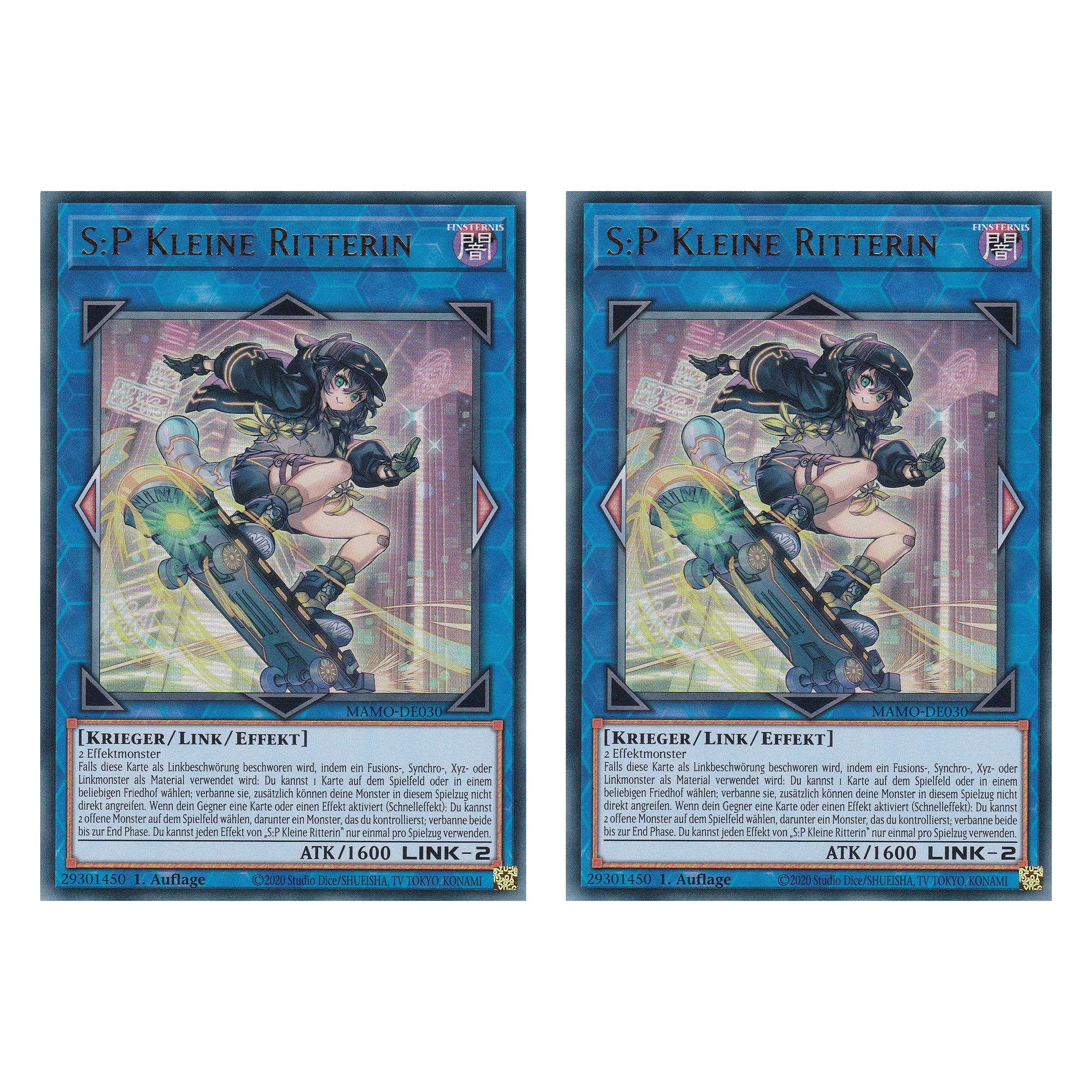 MAMO-DE030 - S:P Kleine Ritterin - Ultra Rare - Deutsch - 1. Auflage - Magnificent Monsters - Duo Set (2 Stück) - Yu-Gi-Oh!