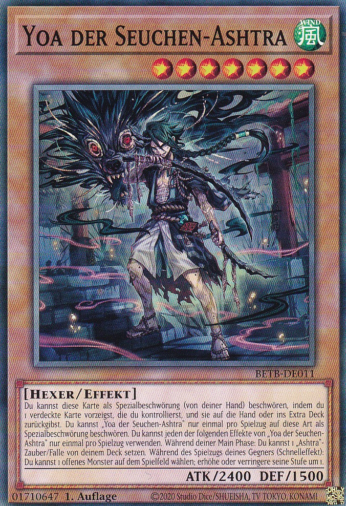 BETB-DE011 - Yoa der Seuchen-Ashtra - Common - Deutsch - 1. Auflage - Beyond the Brave - Yu-Gi-Oh!