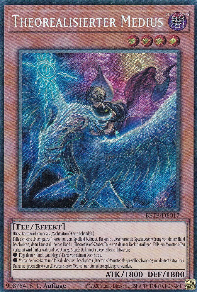 BETB-DE017 - Theorealisierter Medius - Secret Rare - Deutsch - 1. Auflage - Beyond the Brave - Yu-Gi-Oh!