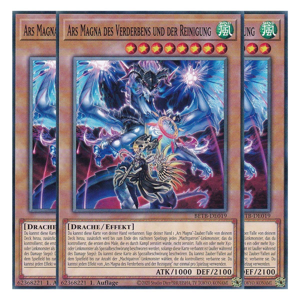 BETB-DE019 - Ars Magna des Verderbens und der Reinigung - Common - Deutsch - 1. Auflage - Beyond the Brave - Playset (3 Kopien) - Yu-Gi-Oh!