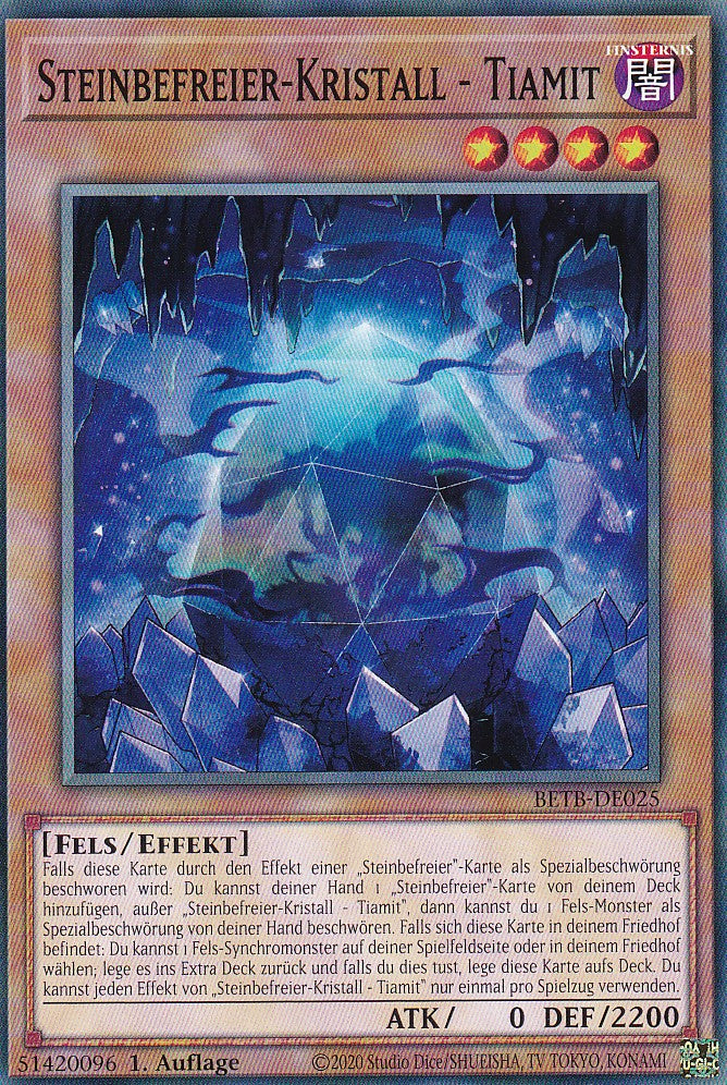 BETB-DE025 - Steinbefreier-Kristall - Tiamit - Common - Deutsch - 1. Auflage - Beyond the Brave - Yu-Gi-Oh!