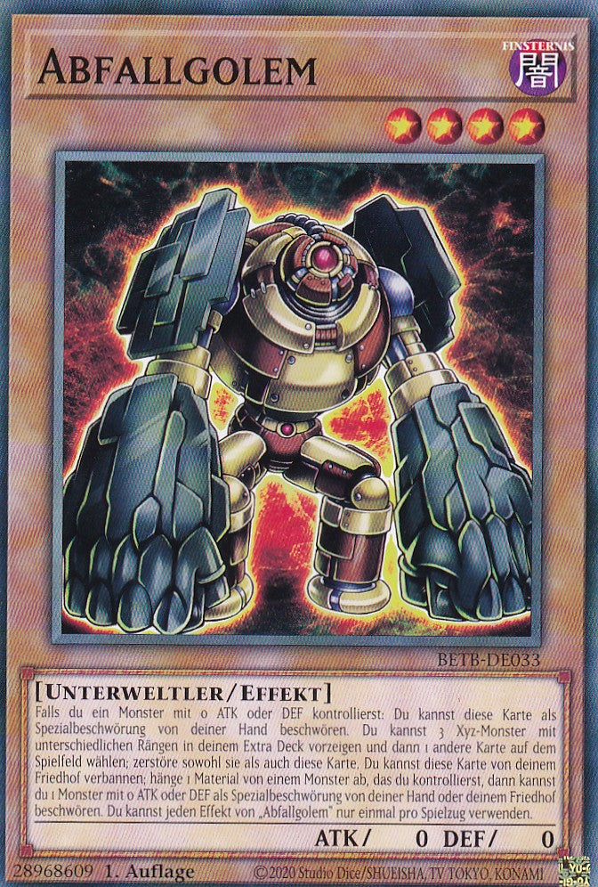 BETB-DE033 - Abfallgolem - Common - Deutsch - 1. Auflage - Beyond the Brave - Yu-Gi-Oh!