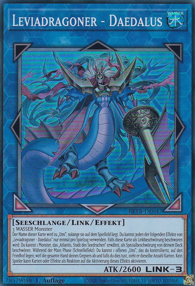 BETB-DE047 - Leviadragoner - Daedalus - Super Rare - Deutsch - 1. Auflage - Beyond the Brave - Yu-Gi-Oh!
