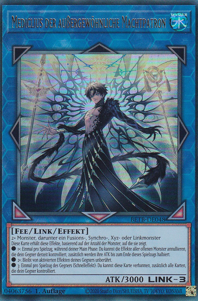 BETB-DE048 - Mediclius der außergewöhnliche Machtpatron - Ultra Rare - Deutsch - 1. Auflage - Beyond the Brave - Yu-Gi-Oh!
