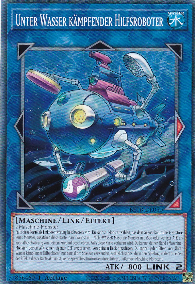 BETB-DE050 - Unter Wasser kämpfender Hilfsroboter - Common - Deutsch - 1. Auflage - Beyond the Brave - Yu-Gi-Oh!