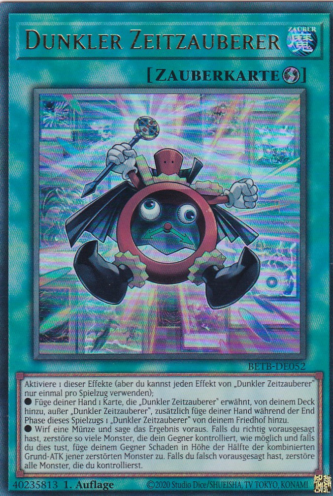 BETB-DE052 - Dunkler Zeitzauberer - Ultra Rare - Deutsch - 1. Auflage - Beyond the Brave - Yu-Gi-Oh!