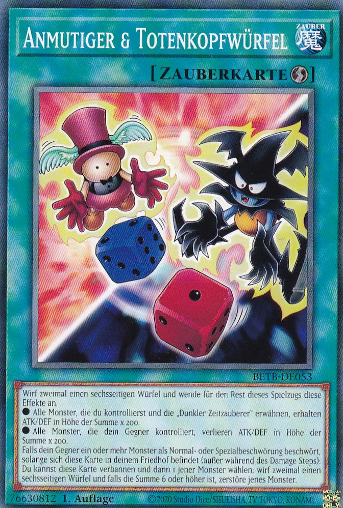 BETB-DE053 - Anmutiger & Totenkopfwürfel - Common - Deutsch - 1. Auflage - Beyond the Brave - Yu-Gi-Oh!