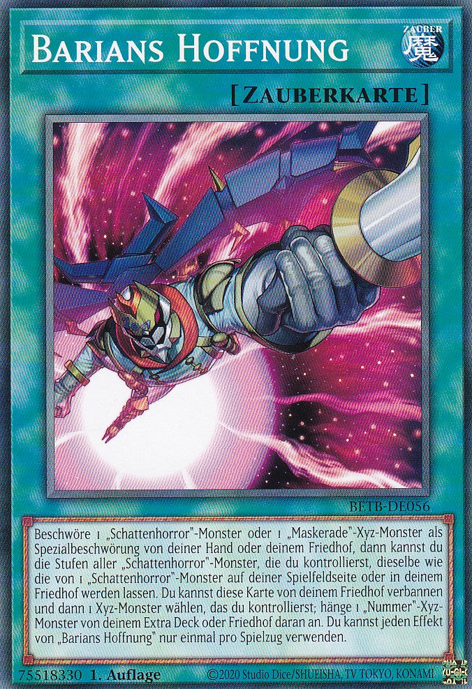 BETB-DE056 - Barians Hoffnung - Common - Deutsch - 1. Auflage - Beyond the Brave - Yu-Gi-Oh!