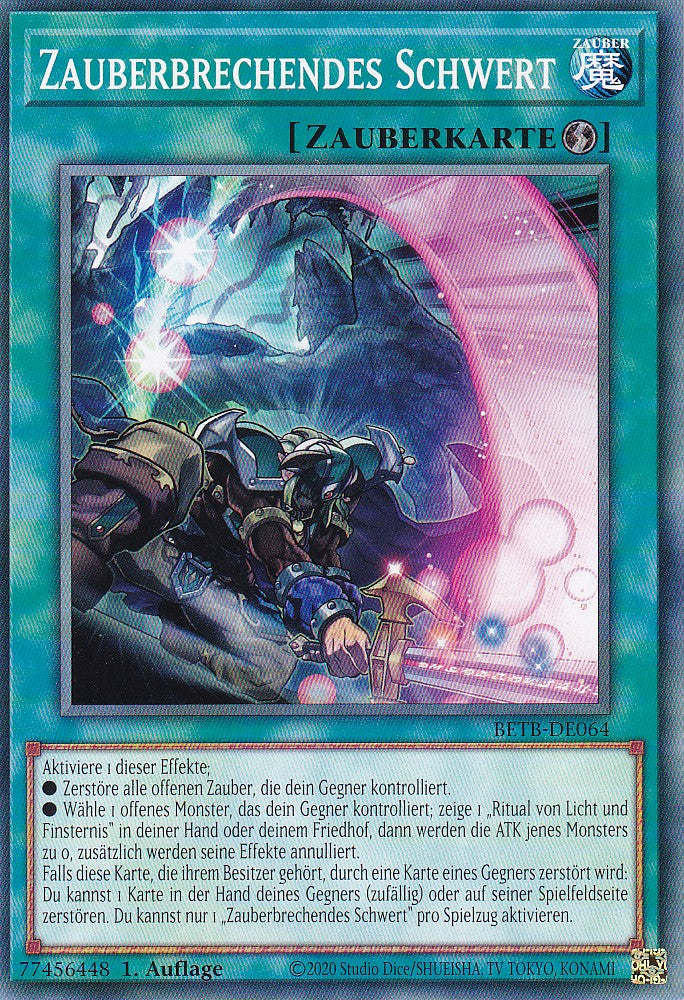 BETB-DE064 - Zauberbrechendes Schwert - Common - Deutsch - 1. Auflage - Beyond the Brave - Yu-Gi-Oh!