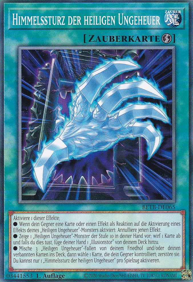 BETB-DE065 - Himmelssturz der heiligen Ungeheuer - Common - Deutsch - 1. Auflage - Beyond the Brave - Yu-Gi-Oh!