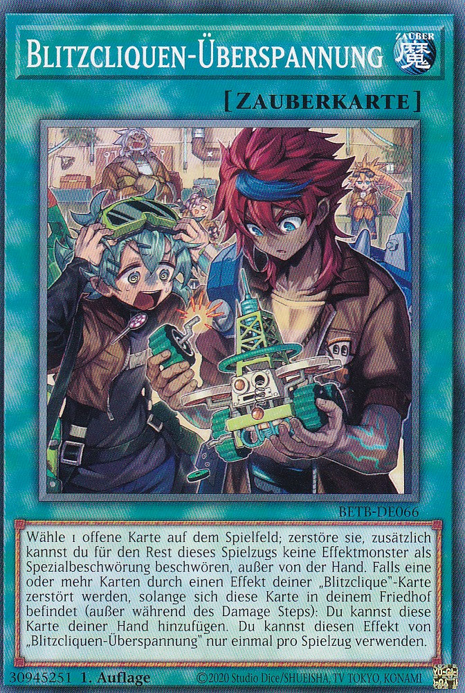 BETB-DE066 - Blitzcliquen-Überspannung - Common - Deutsch - 1. Auflage - Beyond the Brave - Yu-Gi-Oh!