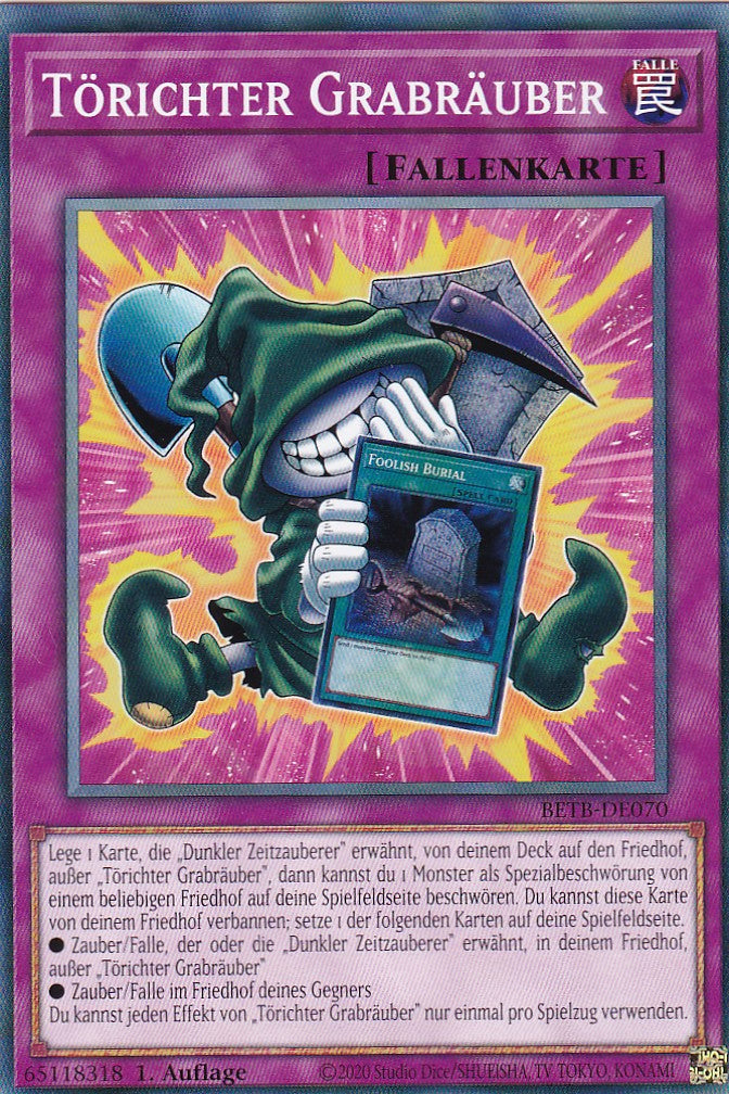 BETB-DE070 - Törichter Grabräuber - Common - Deutsch - 1. Auflage - Beyond the Brave - Yu-Gi-Oh!