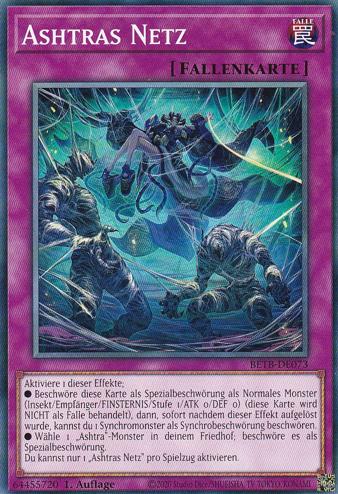 BETB-DE073 - Ashtras Netz - Common - Deutsch - 1. Auflage - Beyond the Brave - Yu-Gi-Oh!