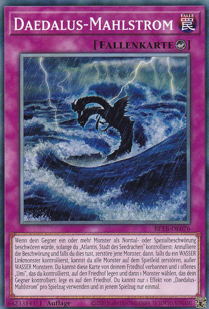 BETB-DE076 - Daedalus-Mahlstrom - Common - Deutsch - 1. Auflage - Beyond the Brave - Yu-Gi-Oh!