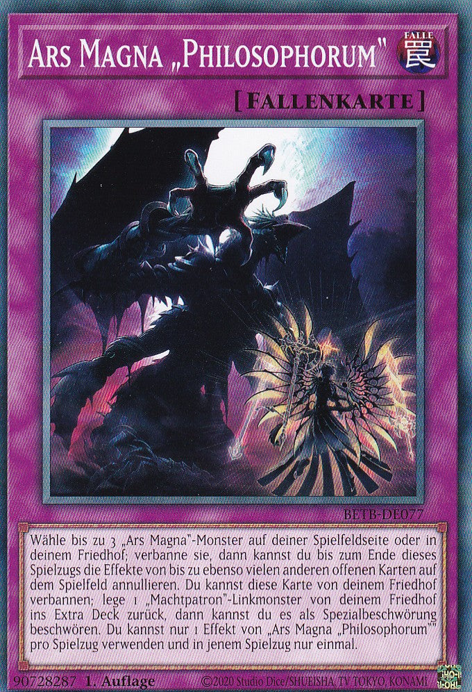 BETB-DE077 - Ars Magna „Philosophorum“ - Common - Deutsch - 1. Auflage - Beyond the Brave - Yu-Gi-Oh!
