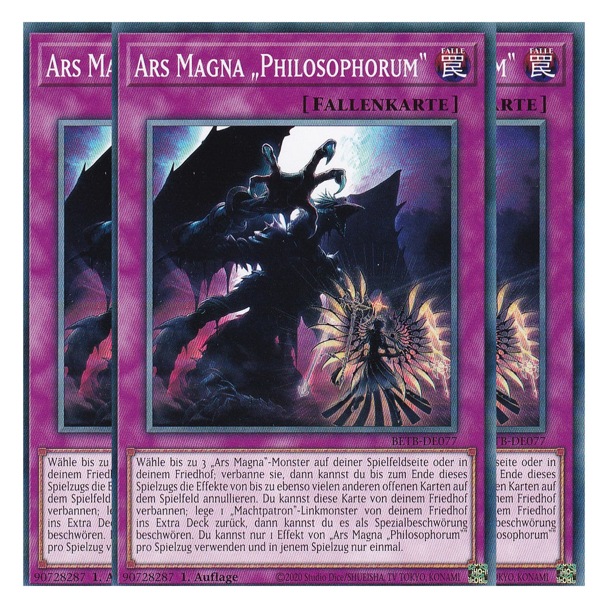 BETB-DE077 - Ars Magna „Philosophorum“ - Common - Deutsch - 1. Auflage - Beyond the Brave - Playset (3 Kopien) - Yu-Gi-Oh!