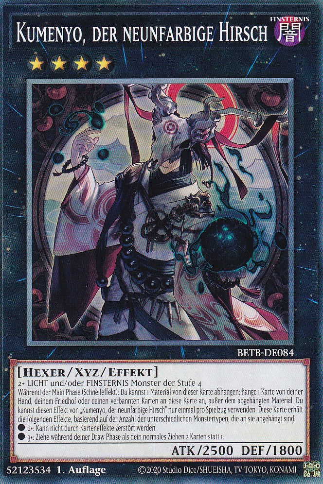 BETB-DE084 - Kumenyo, der neunfarbige Hirsch - Common - Deutsch - 1. Auflage - Beyond the Brave - Yu-Gi-Oh!