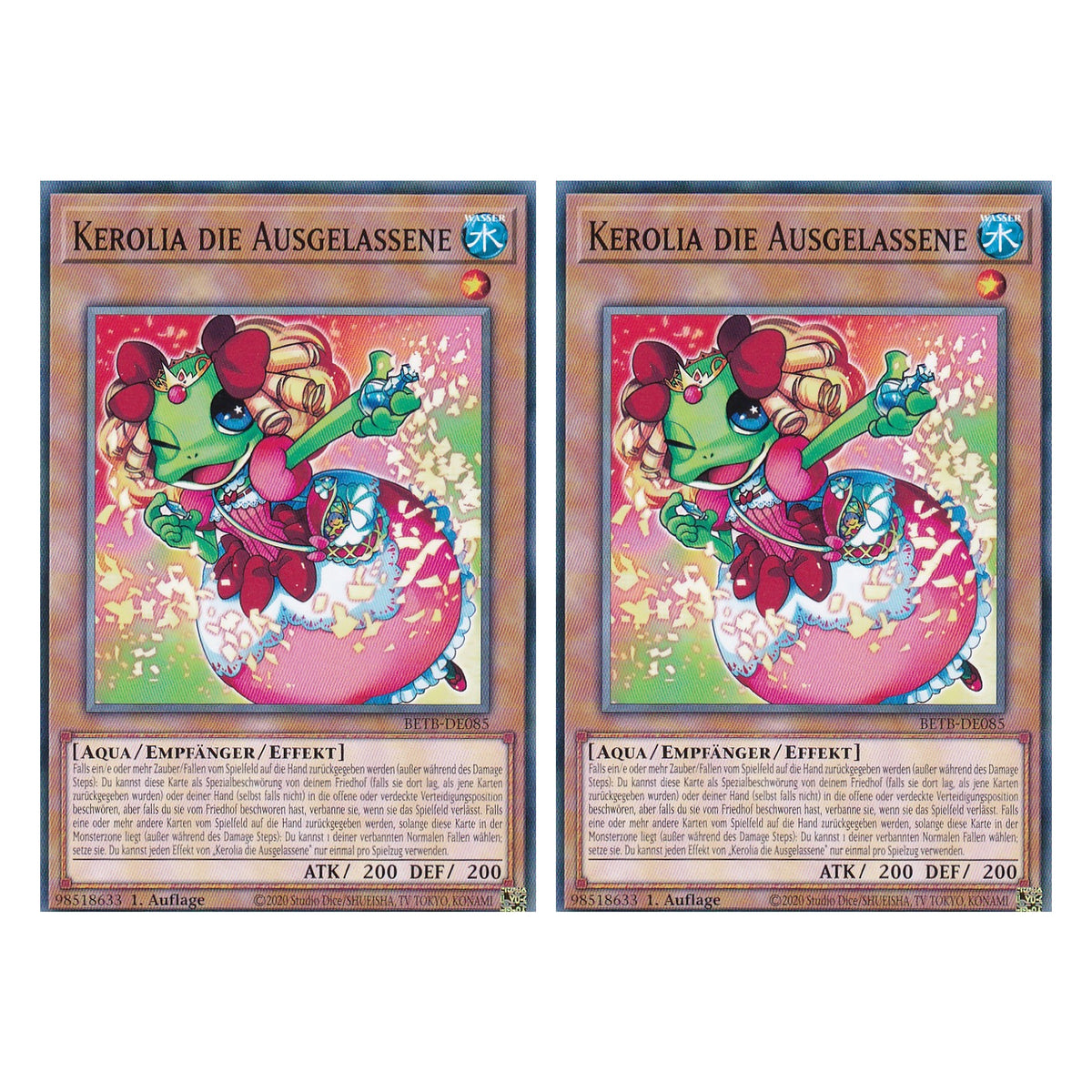 BETB-DE085 - Kerolia die Ausgelassene - Common - Deutsch - 1. Auflage - Beyond the Brave - Duo Set (2 Stück) - Yu-Gi-Oh!