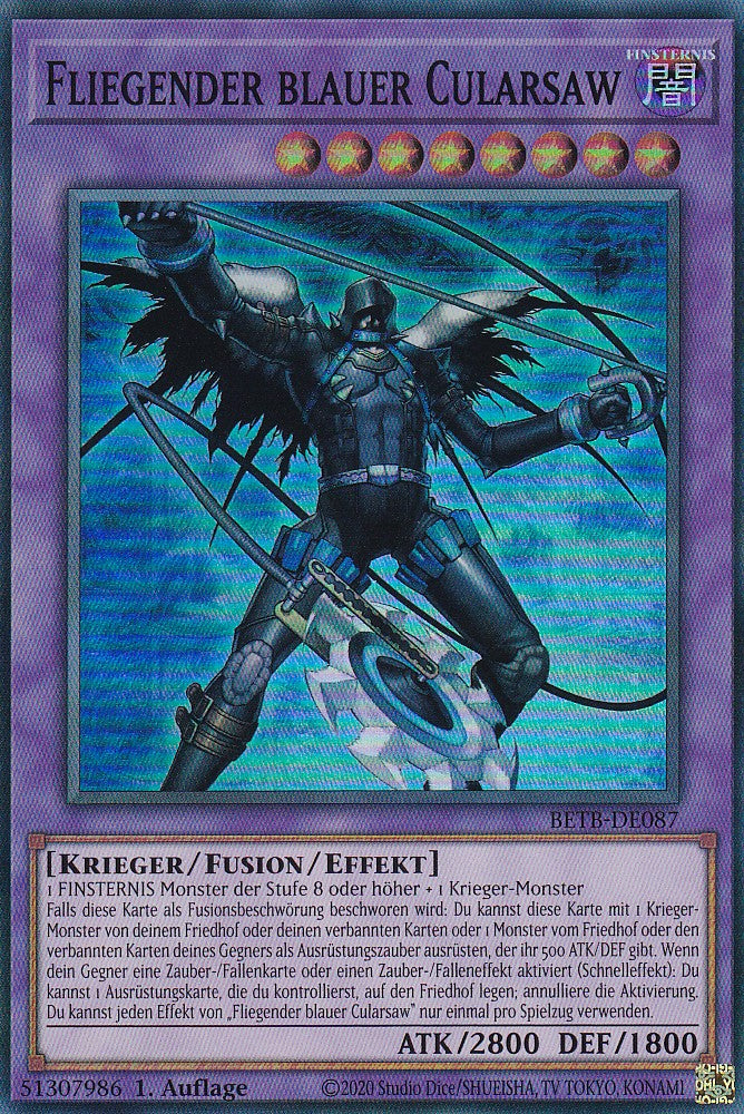 BETB-DE087 - Fliegender blauer Cularsaw - Super Rare - Deutsch - 1. Auflage - Beyond the Brave - Yu-Gi-Oh!