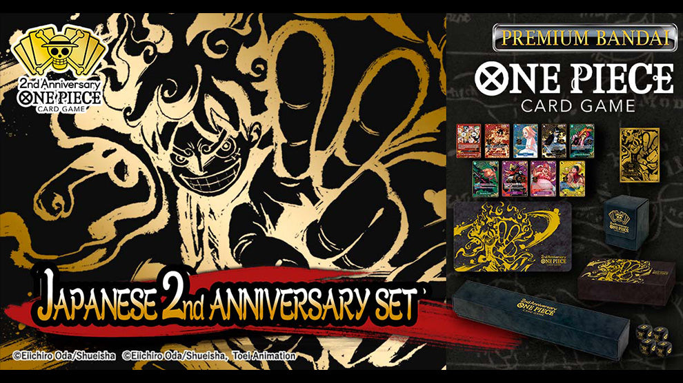 ONE PIECE CARD GAME Japanese 2nd Anniversary Set | Englisch