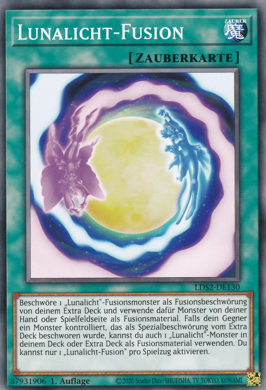 Lunalicht-Fusion - LDS2-DE130 - Common - Deutsch - 1. Auflage - Legendary Duelists: Season 2