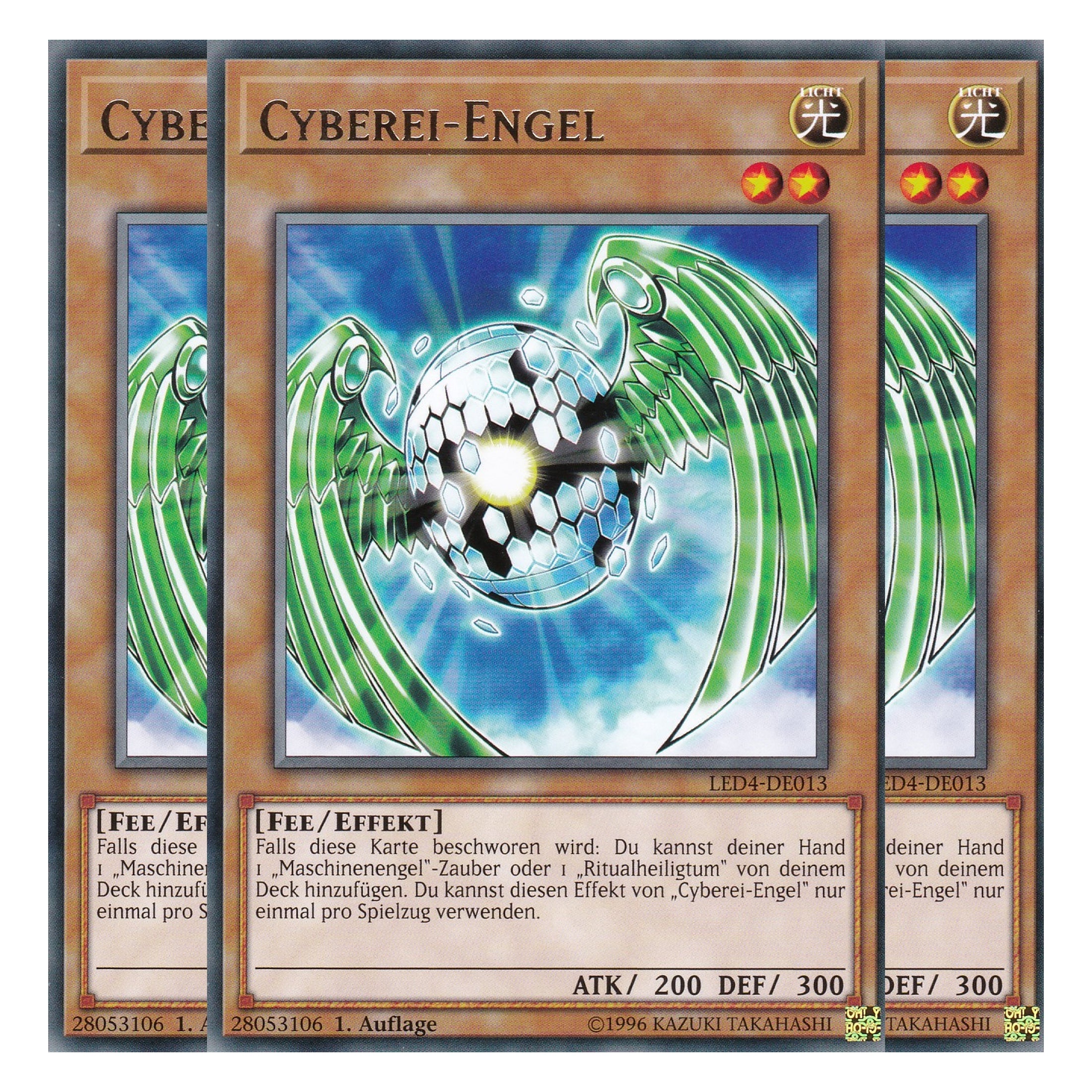 Cyberei-Engel - LED4-DE013 - Rare - Deutsch - 1. Auflage - Legendary Duelists: Sisters of the Rose - Playset (3 Kopien)
