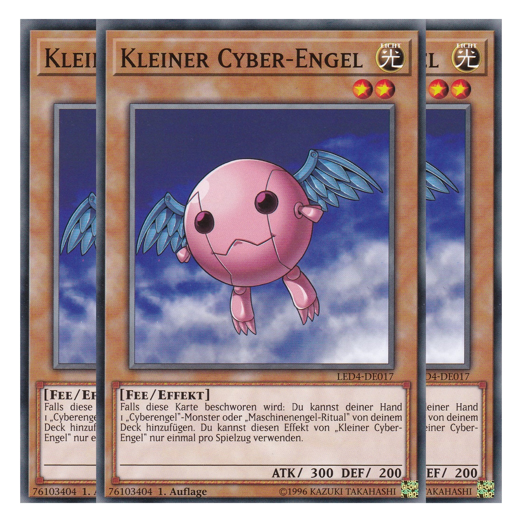 Kleiner Cyber-Engel - LED4-DE017 - Common - Deutsch - 1. Auflage - Legendary Duelists: Sisters of the Rose - Playset (3 Kopien)